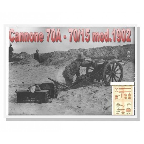 1/35 Cannone 70A Gun 70/15 Mod 1902
