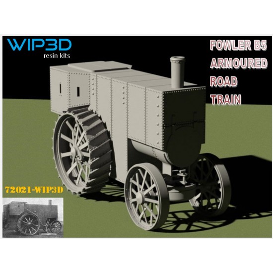 1/72 Fowler Tractor (Armoured Road Train)