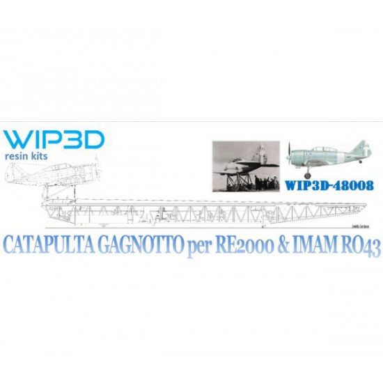 1/48 Catapult Gagnotto for Re2000 & Imam Resin Kit