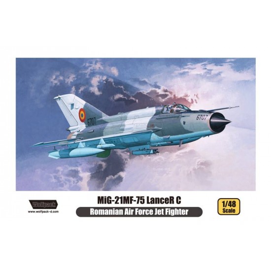 1/48 Romanian Air Force MiG-21MF-75 LanceR C Jet Fighter