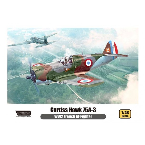 1/48 French AF Curtiss Hawk 75A-3 [Premium Edition]