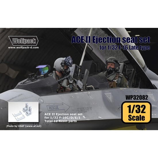 1/32 F-16 Late ACE II Ejection Seat set for Tamiya/Academy kits