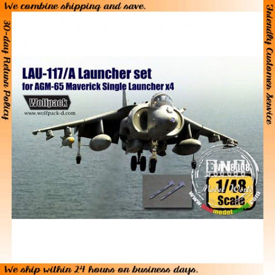 1/48 LAU-117/A Maverick Single Launcher Set for AGM-65 Maverick