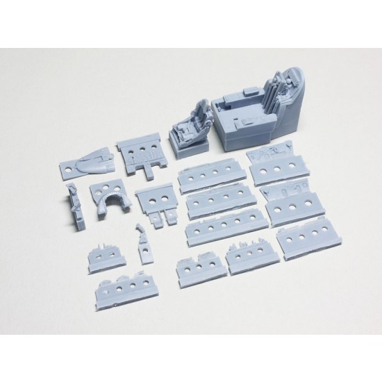 1/48 F-5A Freedom Fighter Cockpit set for Kinetic kit