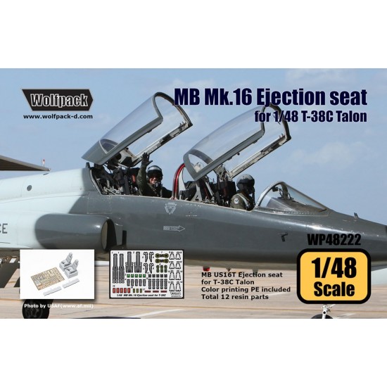 1/48 Northrop T-38 Talon Martin Baker Mk.16 (US16T) Ejection Seat set for Wolfpack kits