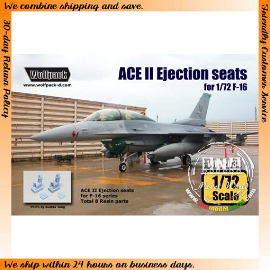 1/72 ACE II Ejection Seats for F-16 series