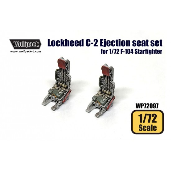 1/72 F-104 Starfighter Lockheed C-2 Ejection seat for Hasegawa kits