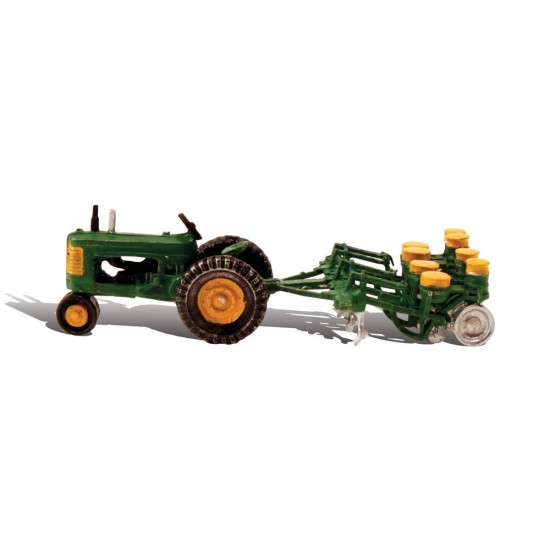 HO Scale Tractor & Planter
