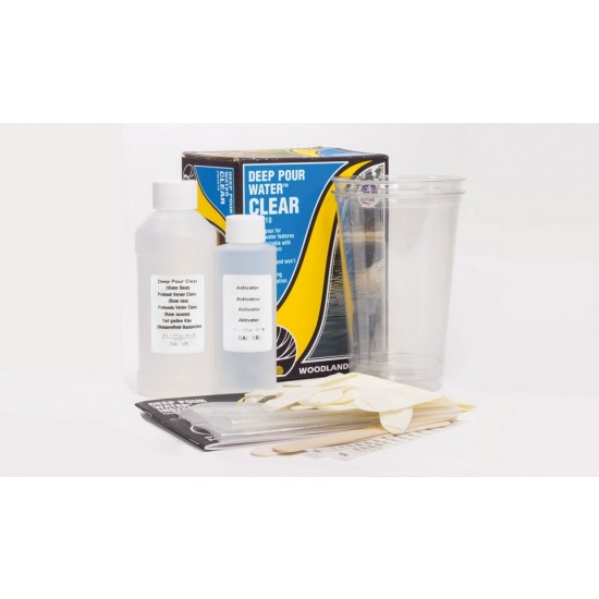 Deep Pour Water #Clear (236ml Water Base, 118ml Activator & Tools) 