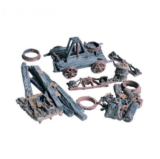 HO Scale Trackside Junk Kit