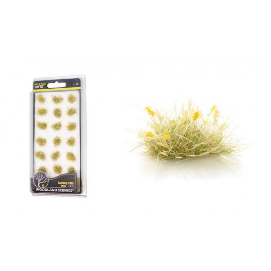The Field System - Yellow Seeding Tufts (21pcs)