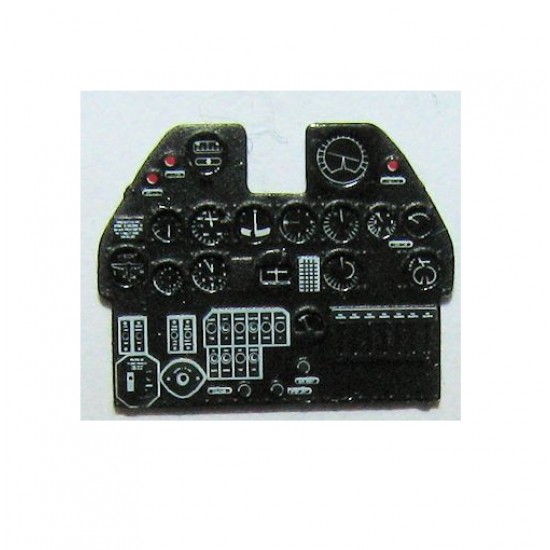 1/48 Curtiss P-40E Instrument Panel for Hasegawa kit