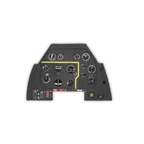 1/48 North-American P-51D Mustang Late Instrument Panel for Tamiya kit