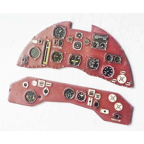 1/48 Gloster Gladiator Mk.I Early Instrument Panel for Eduard/Roden kits Yahu YMA4831