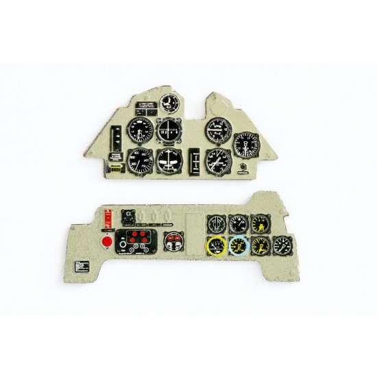 1/48 Messerschmitt Bf 109B Instrument Panel for Classic Airframe/Special Hobby