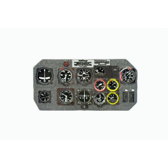 1/48 Heinkel He-162 Salamander Instrument Panel for Special Hobby/Classic Airframes kit