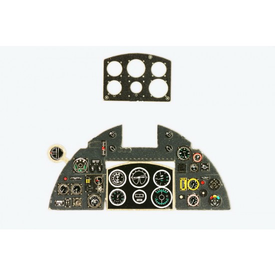 1/48 Hawker Typhoon Mk.I Late Instrument Panel for Eduard/Hasegawa/Italeri kit