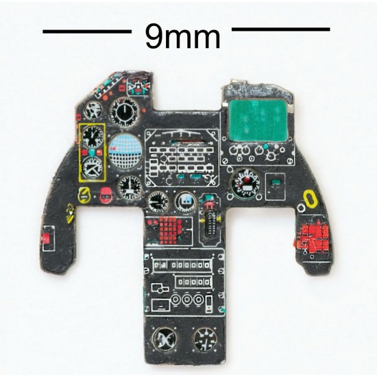 1/72 Dassault Mirage F.1 EQ Instrument Panel for Special Hobby kits