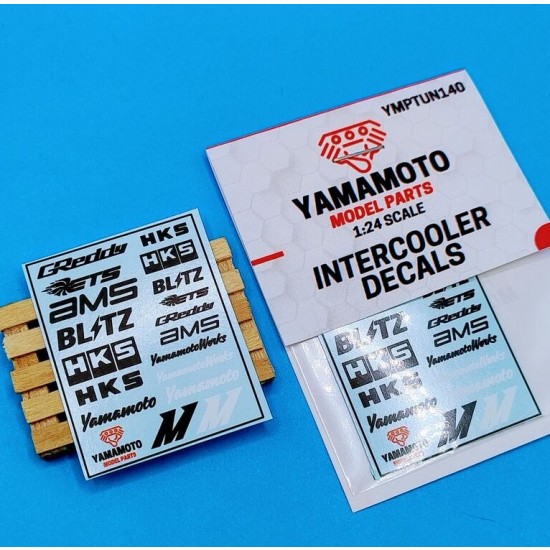 1/24 Intercooler Decal set 1