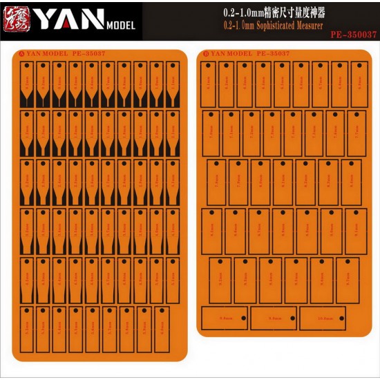 0.2-1.0mm Sophisticated Measurer