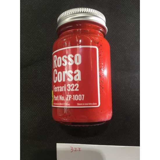 Ferrari Color Code 322 Ferrari/Maserati Paint - Rosso Corsa (322) Slightly Lighter than 300 ...