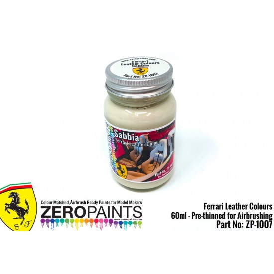 Ferrari Leather Colour Paint - Sabbia 60ml