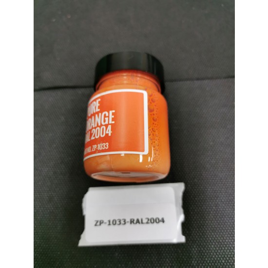 European Standard Colour - RAL2004 Pure Orange 60ml