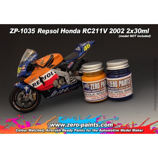 Repsol Honda RC211V 2002 Paint Set 2x30ml