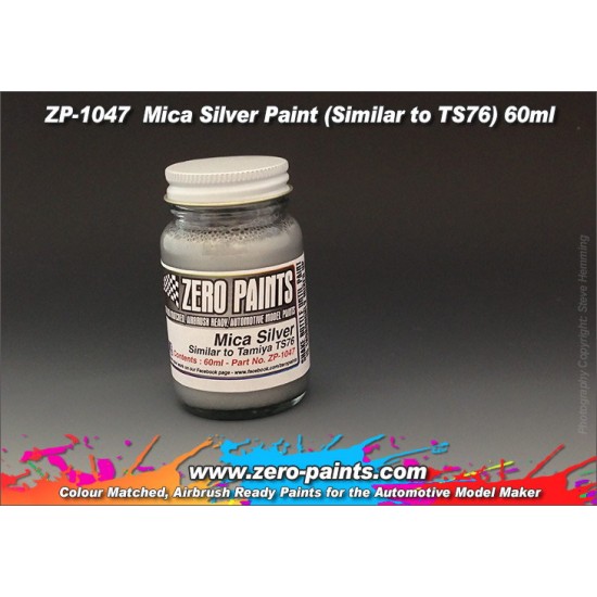 Mica Silver Paint (Similar to TS76) 60ml