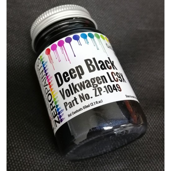 Volkswagen Audi (VW) Paint - Deep Black LC9X (60ml) (#ZP-1049-LC9X ...