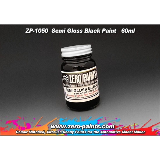 Semi Gloss Black Paint 60ml