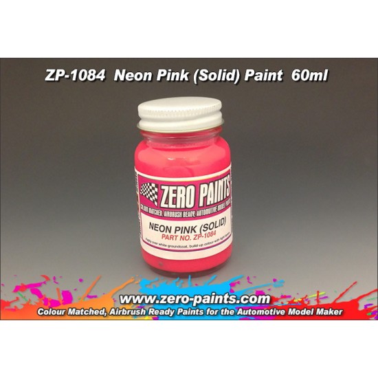 Neon Pink Paint - Solid 60ml