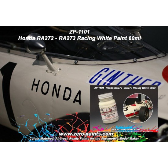 Honda RA272 - RA273 Racing White Paint 60ml