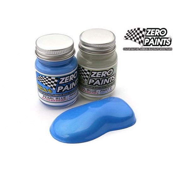 Rizla Sponsored Suzuki Bikes Pearl Blue Paint Set 2x30ml