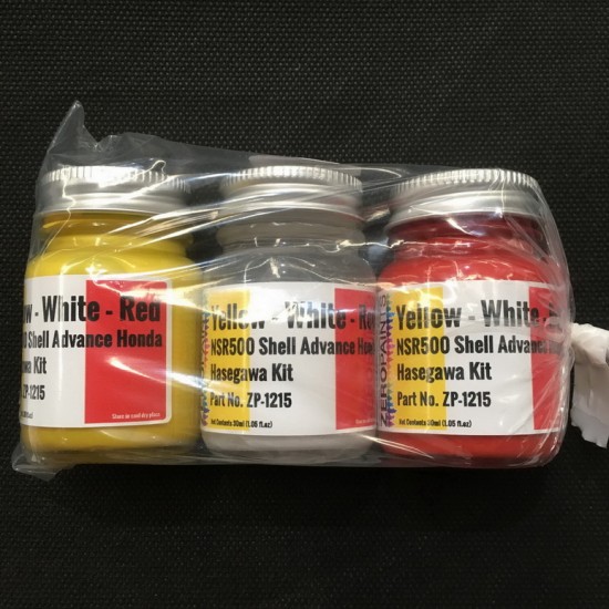 Honda NSR250 Shell Advance Honda Paint Set 3x30ml