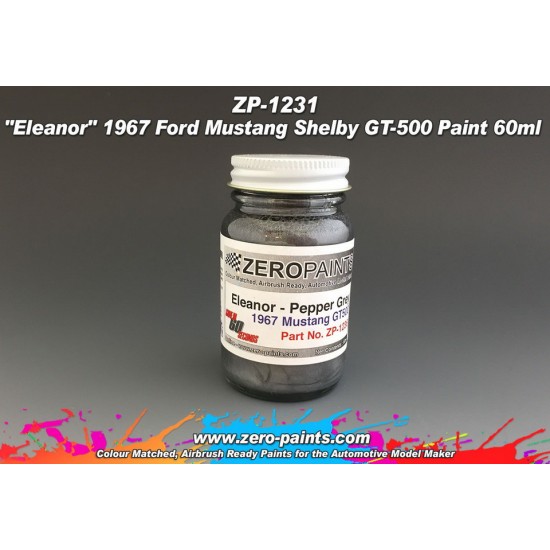 Eleanor 1967 Ford Mustang Shelby GT-500 Paint 60ml