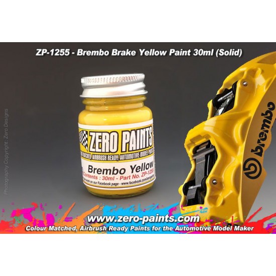 Brake Caliper Yellow Paint 30ml