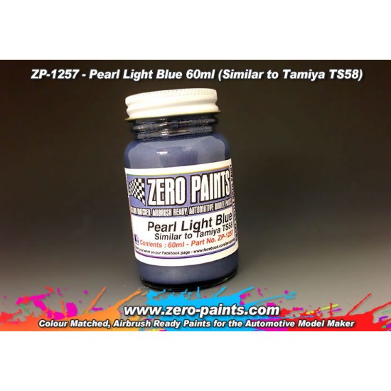 Pearl Light Blue Paint (Similar to TS58) 60ml