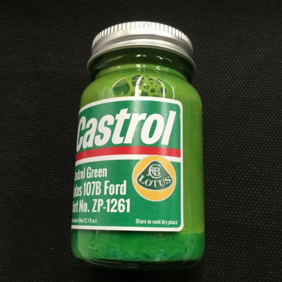 Lotus 107B Castrol Green Paint 60ml