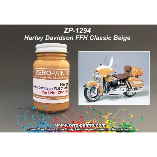 Beige - Harley Davidson FLH Classic 60ml