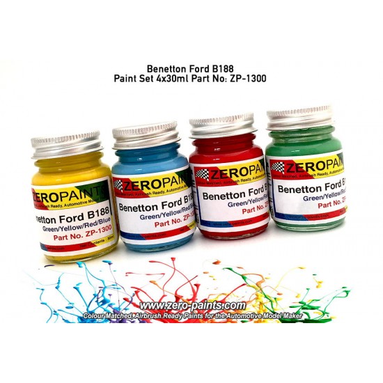 Benetton Ford B188 Paint 4x30ml