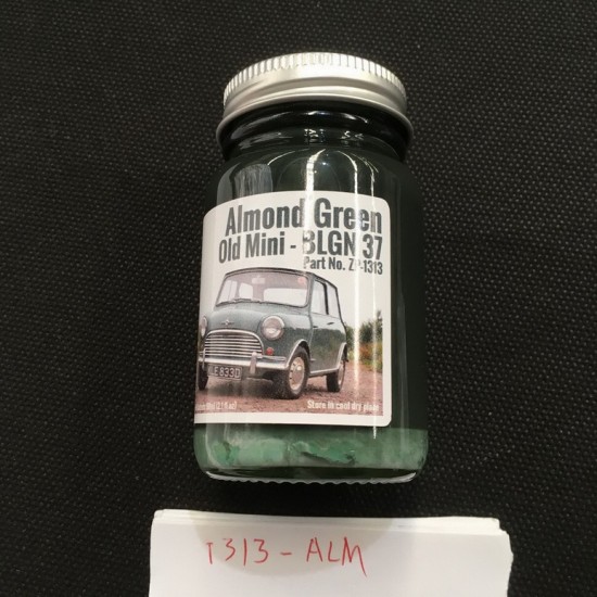 Old Mini Cooper (1959-1999) Paint - Almond Green BLGN 37 60ml