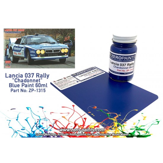 Lancia 037 Rally Chadonnet Blue Paint 60ml