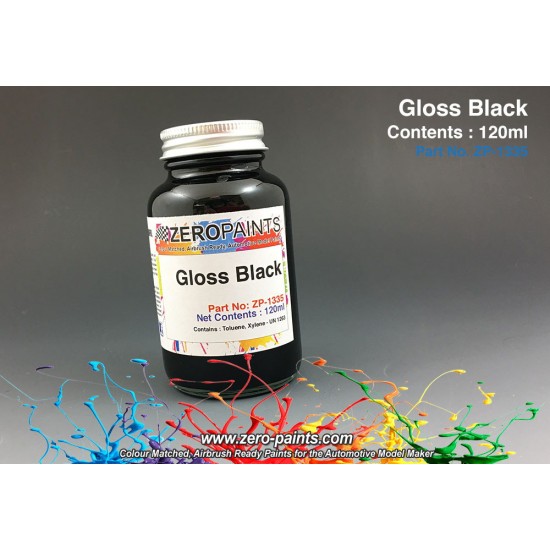 Gloss Black Paint 120ml