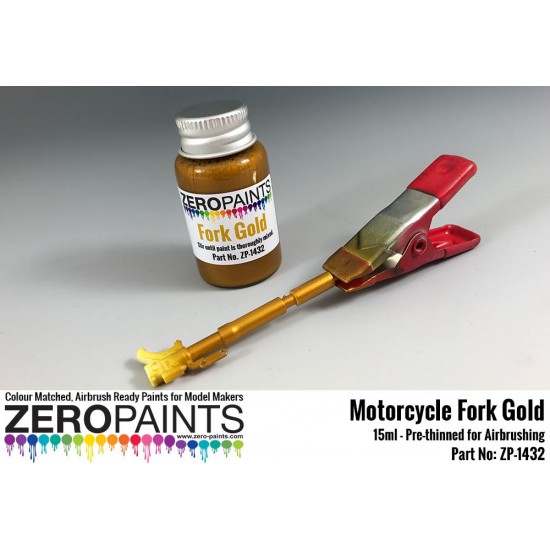 Motorcycle Fork Gold Paint 30ml