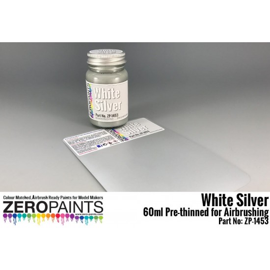 White Silver Paint 60ml