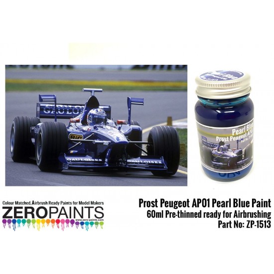 Prost Peugeot AP01 Pearl Blue Paint 60ml