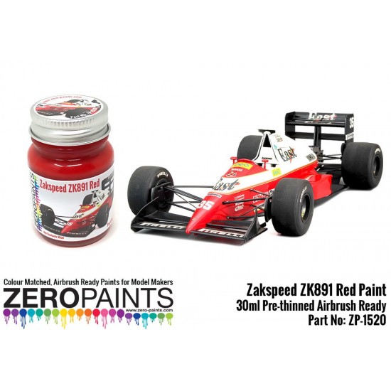 Zakspeed ZK891 Red Paint 30ml