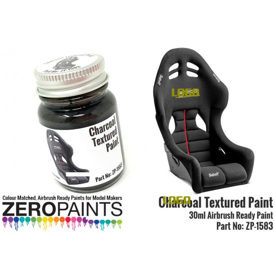 Charcoal Textured Paint for Interiors (30ml)