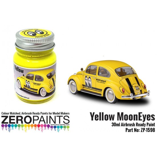 Mooneyes (Moon) Yellow Paint (30ml)